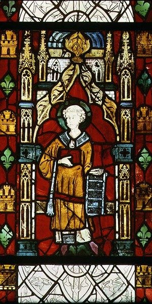 St. Lawrence, 1289-96 by English School